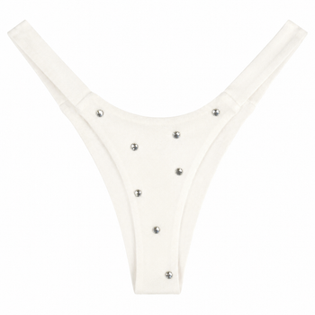 Rhinestone Seamless Thong